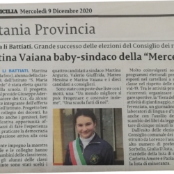 Elezioni Sindaco dei Ragazzi dell'Istituto S.Maria della Mercede